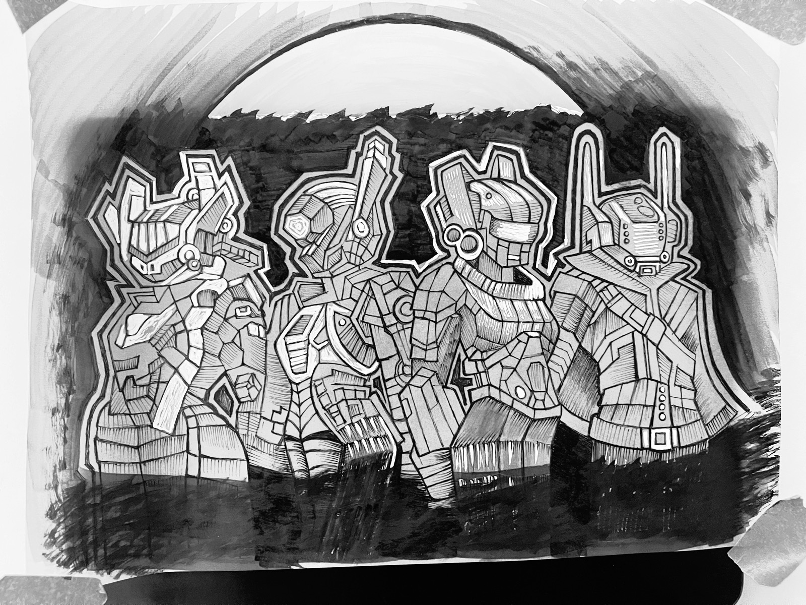 A.M.'s Sketchbook — Bots